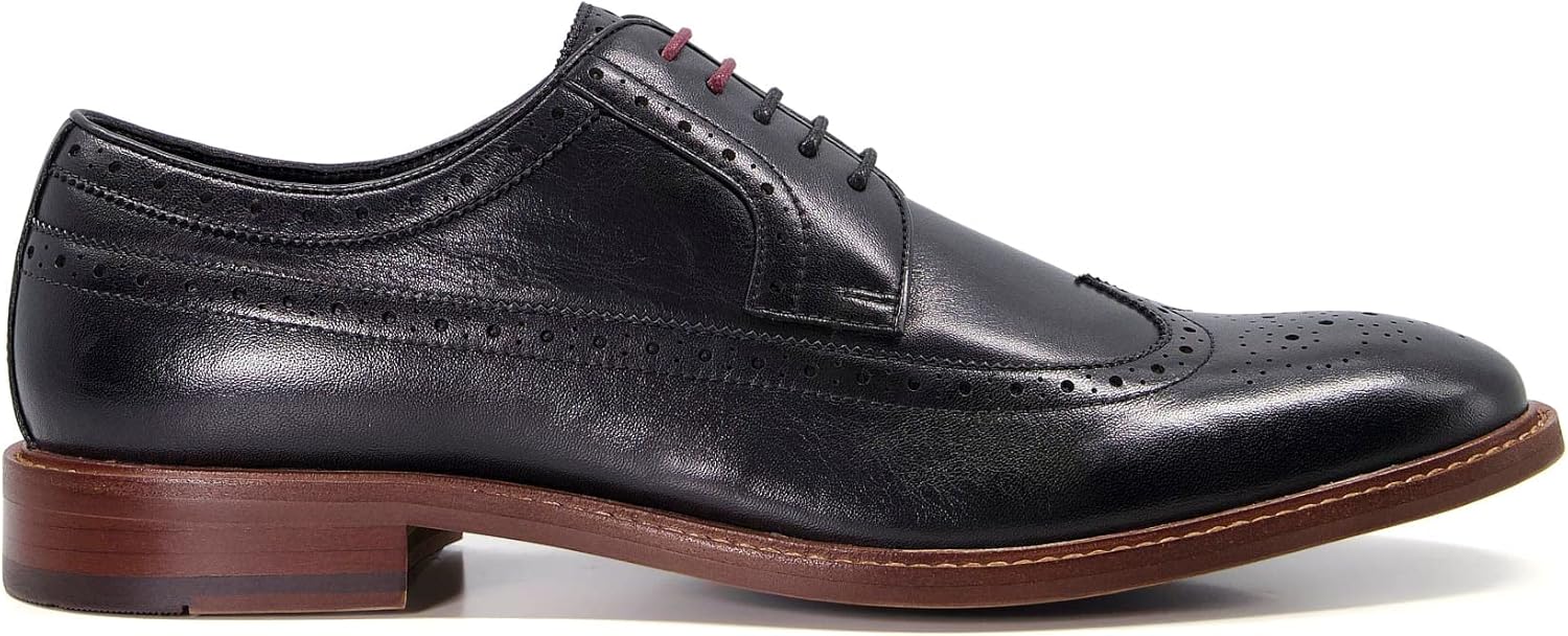 Мужские туфли Dune с крыльями (Wingtips) на плоской подошве Dune London, черный
Мужские туфли Dune с крыльями (Wingtips) на плоской подошве Dune London, черный
