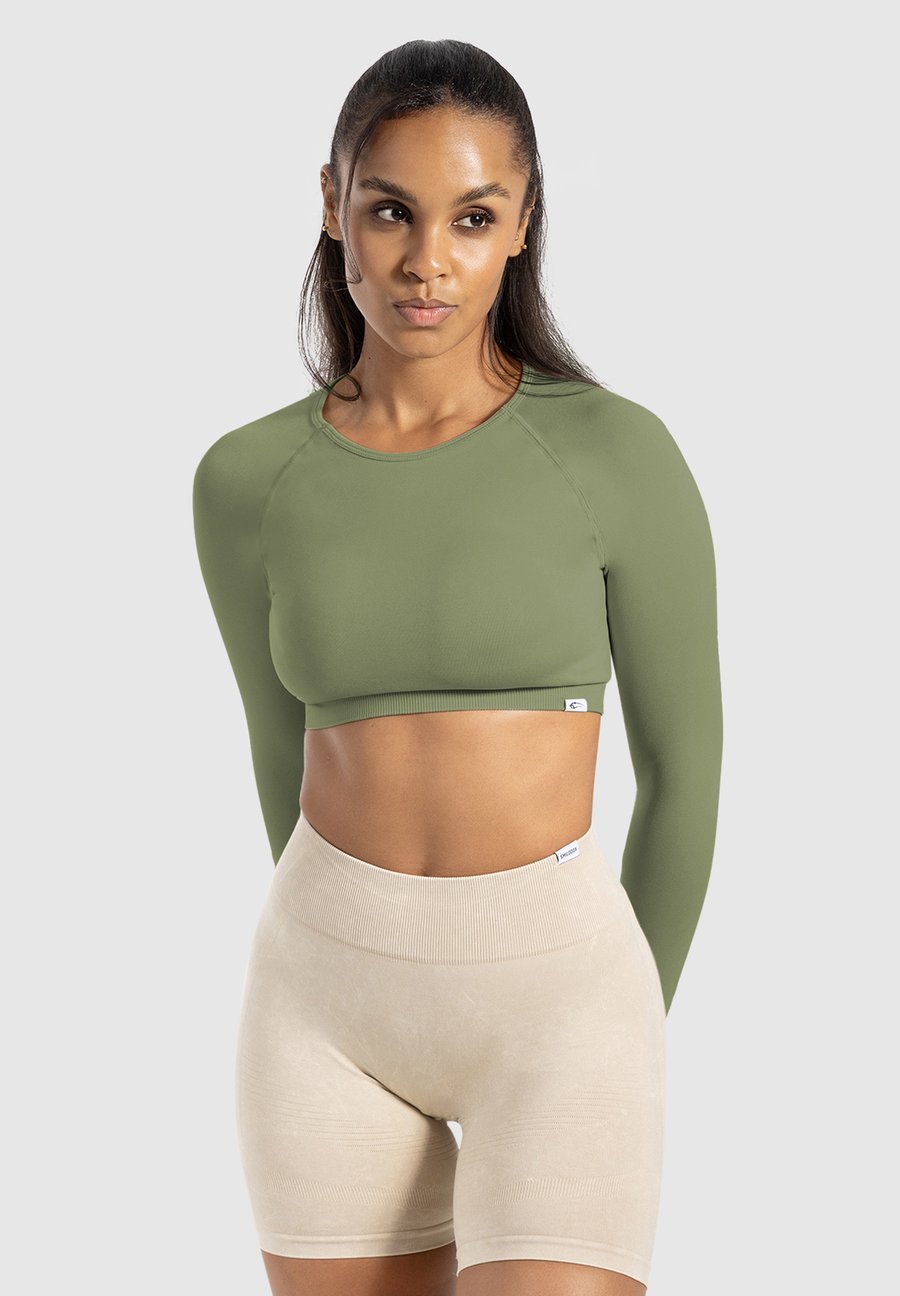 Топ Smilodox CROP LONGSLEEVE BETHY SEAMLESS, Khaki
Топ Smilodox CROP LONGSLEEVE BETHY SEAMLESS, Khaki