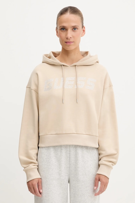 Хлопковая толстовка PRIMULA Guess, бежевый
Хлопковая толстовка PRIMULA Guess, бежевый