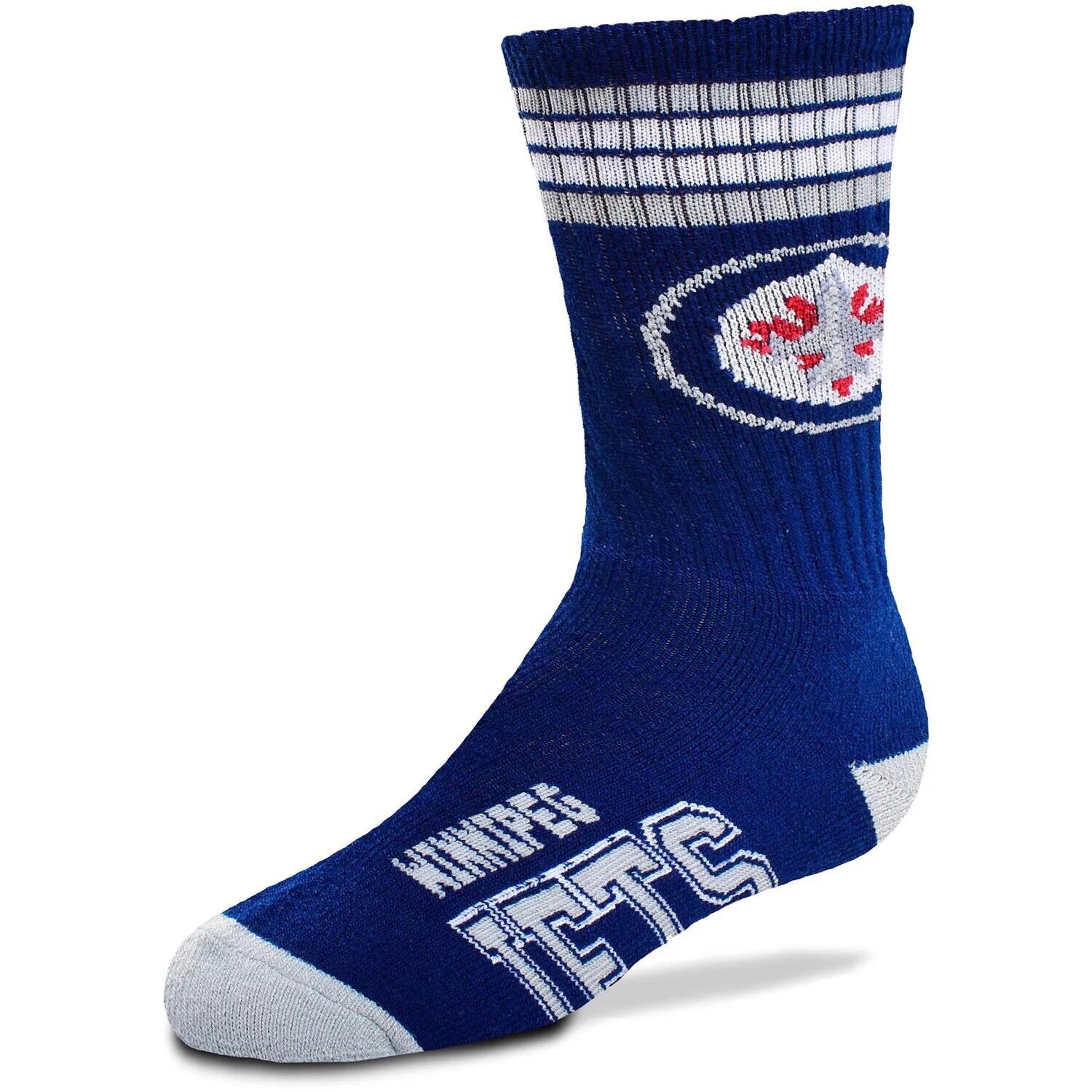 Носки длиной в четверть с 4 полосками Youth For Bare Feet Winnipeg Jets Unbranded
Носки длиной в четверть с 4 полосками Youth For Bare Feet Winnipeg Jets Unbranded