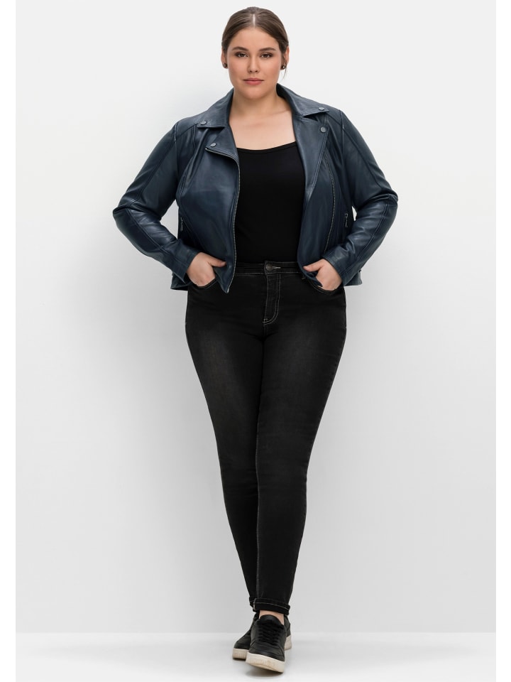 Зимняя куртка sheego, темно-синий
Зимняя куртка sheego, темно-синий