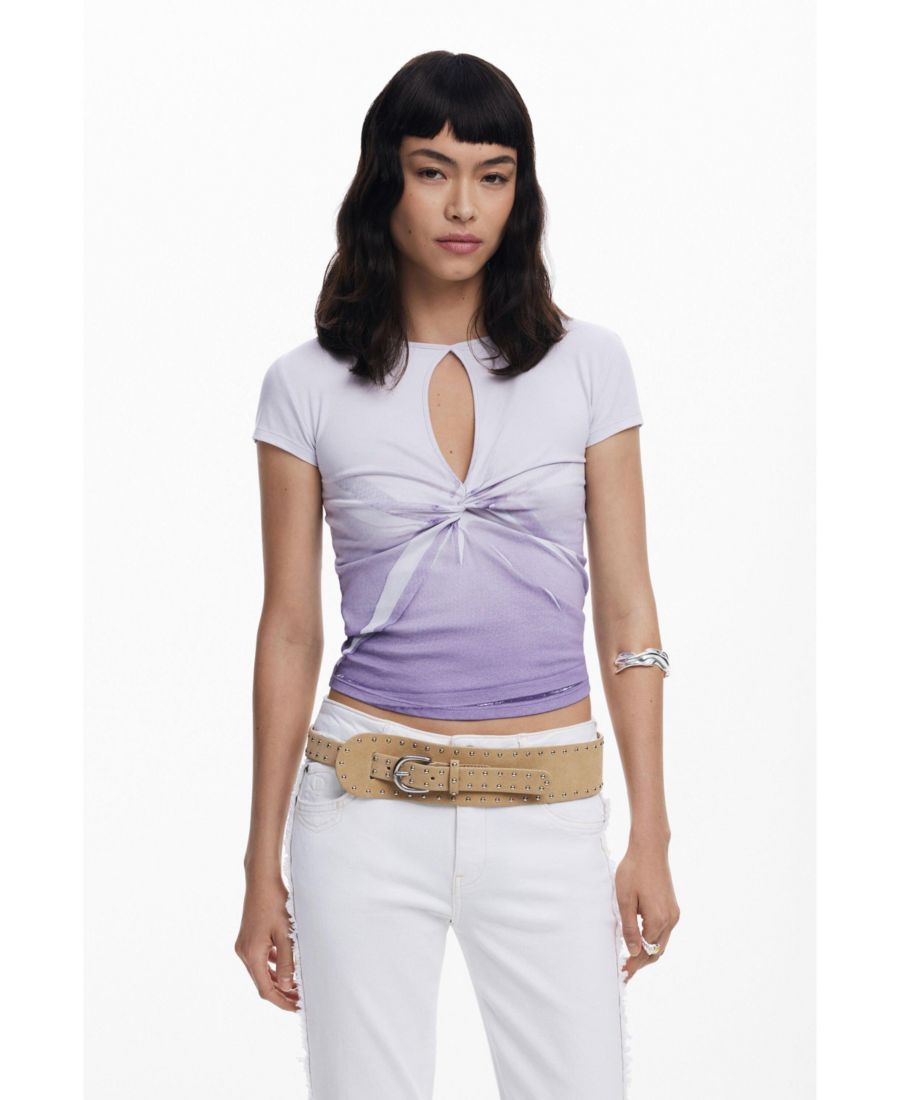 Женская футболка с коротким рукавом и разрезом Desigual, Pink, Розовый, Женская футболка с коротким рукавом и разрезом Desigual, Pink
Женская футболка с коротким рукавом и разрезом Desigual, Pink, Розовый, Женская футболка с коротким рукавом и разрезом Desigual, Pink