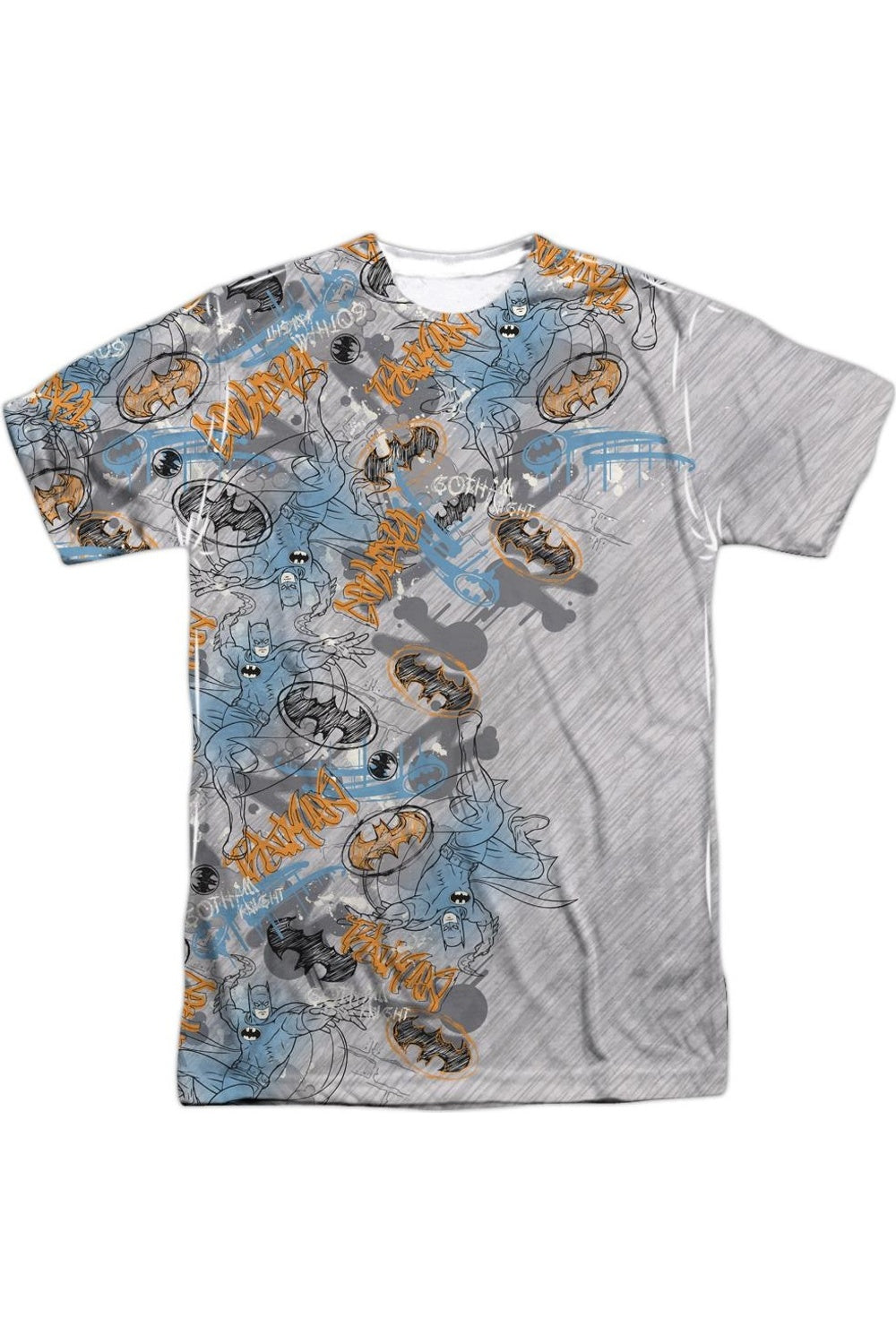 Футболка Batman Gotham Knight Sketchy с коротким рукавом для взрослых из полиэстера Gildan, белый
Футболка Batman Gotham Knight Sketchy с коротким рукавом для взрослых из полиэстера Gildan, белый