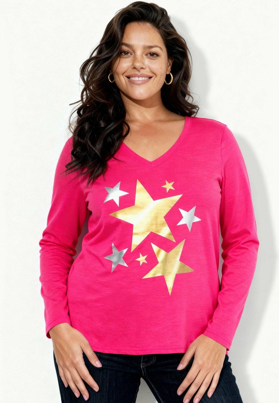 Топ Angel of Style Long sleeved top, Hibiscus Pink/Pink
Топ Angel of Style Long sleeved top, Hibiscus Pink/Pink