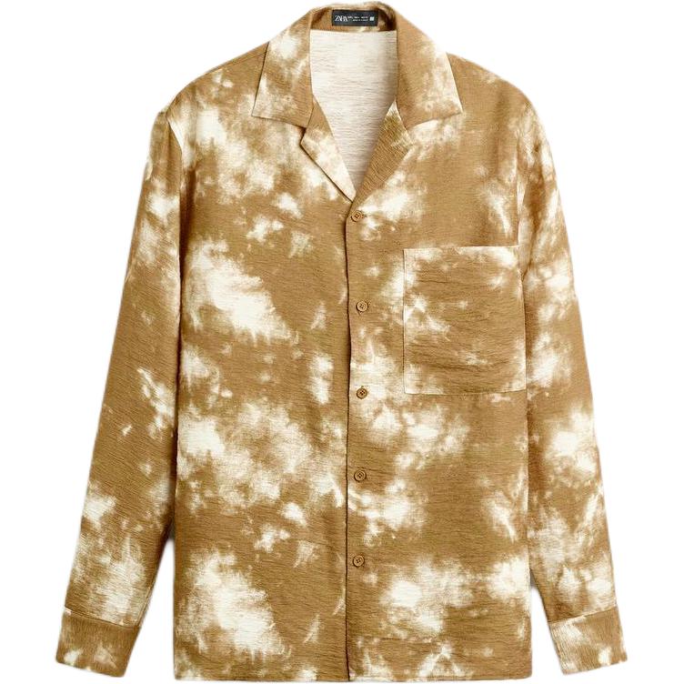 ZARA Рубашка мужская Camel/White
ZARA Рубашка мужская Camel/White