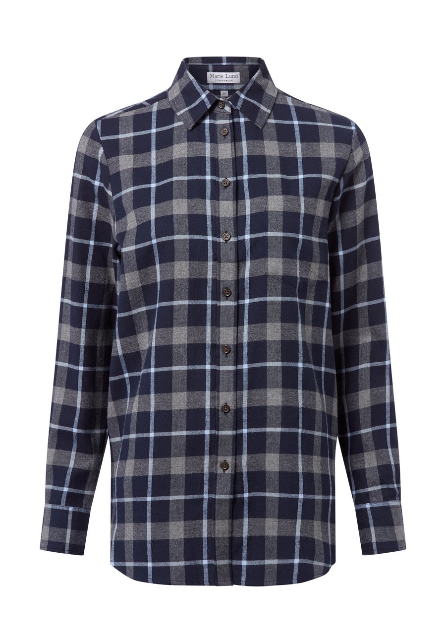 Блуза Marie Lund Button-down blouse, Marine/Grau/Dark Blue
Блуза Marie Lund Button-down blouse, Marine/Grau/Dark Blue