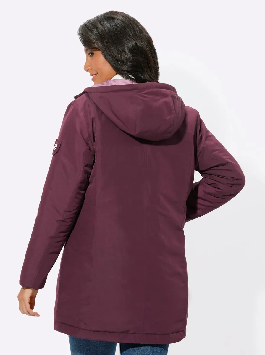 Двусторонняя куртка повседневного образа с капюшоном Casual Looks, фиолетовый
Двусторонняя куртка повседневного образа с капюшоном Casual Looks, фиолетовый