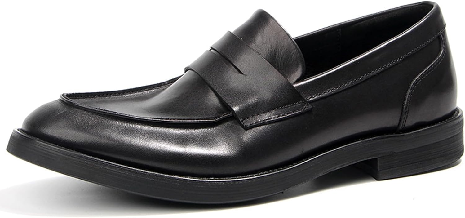 Мужские лоферы WinDhana - настоящие кожаные лоферы с отделением для монеты, Классические слипоны для делового и повседневного ношения 1107-16, черный
Мужские лоферы WinDhana - настоящие кожаные лоферы с отделением для монеты, Классические слипоны для делового и повседневного ношения 1107-16, черный