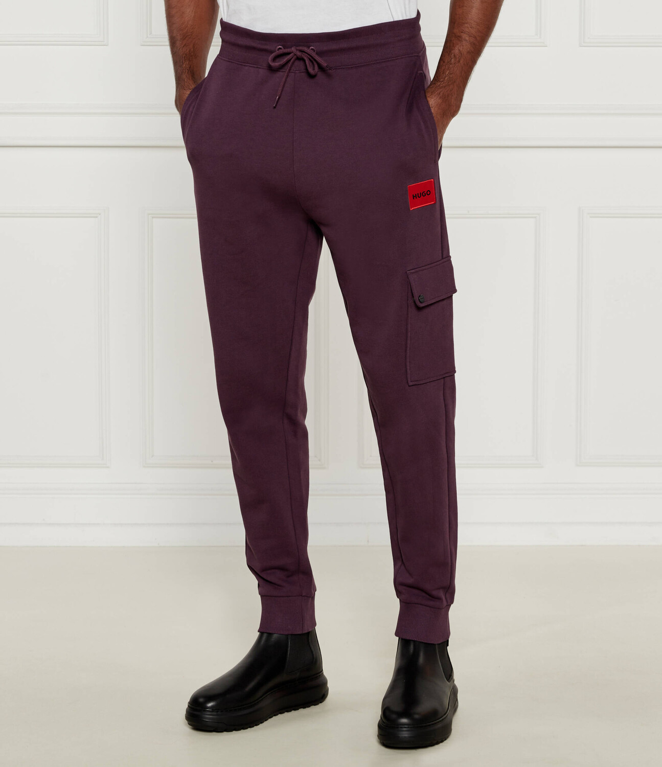 Спортивные брюки HUGO Dwellrom Regular Fit, бордо
Спортивные брюки HUGO Dwellrom Regular Fit, бордо