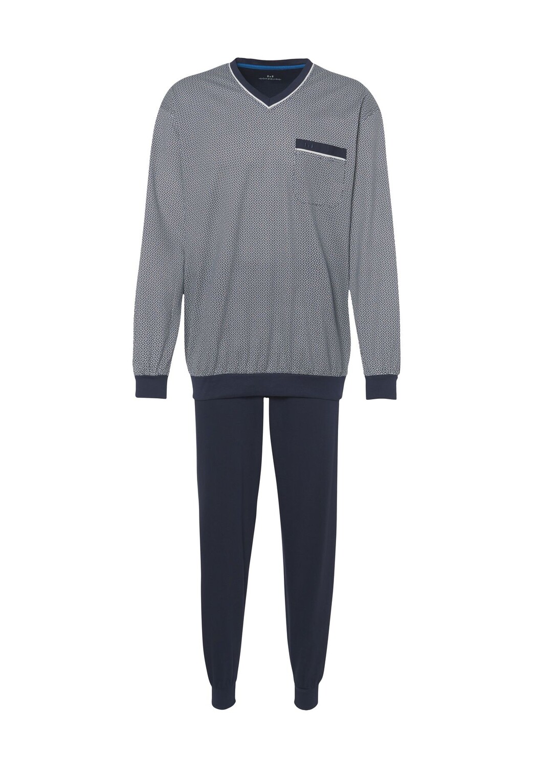 Хлопковая пижама для мужчин GÖTZBURG, цвет Blue Medium
Хлопковая пижама для мужчин GÖTZBURG, цвет Blue Medium