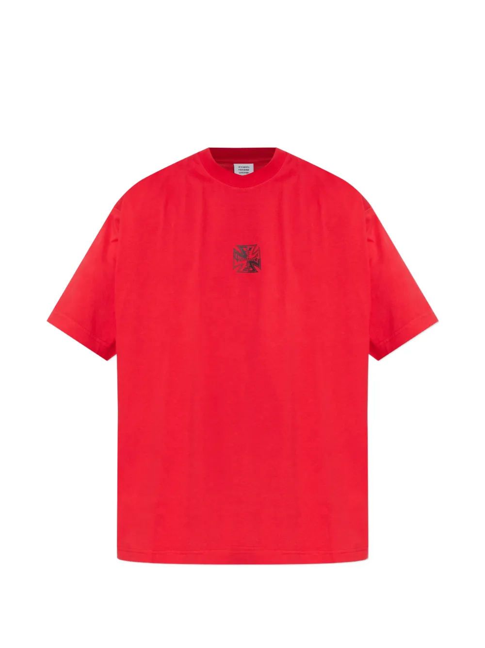 Футболка с графическим принтом Vetements, красный
Футболка с графическим принтом Vetements, красный