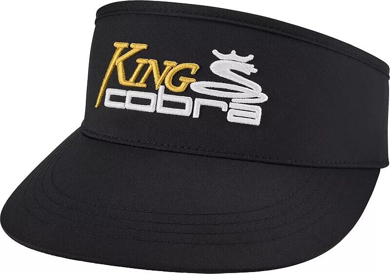 Мужской козырек для гольфа Puma King Cobra High Crown, черный
Мужской козырек для гольфа Puma King Cobra High Crown, черный