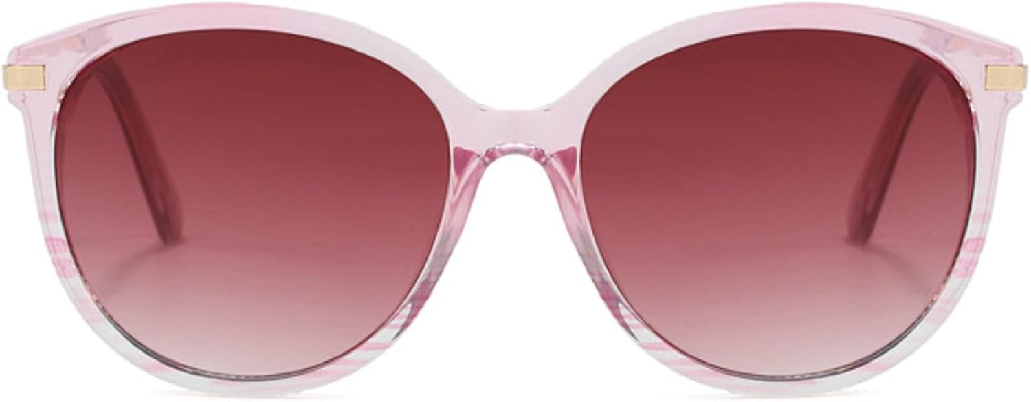 Ретро-солнцезащитные очки большого размера круглой формы для женщин в стиле 90-х, модные солнцезащитные очки в золотой оправе, солнцезащитные очки с градиентным переходом цвета для женщин mincl, Light Pink
Ретро-солнцезащитные очки большого размера круглой формы для женщин в стиле 90-х, модные солнцезащитные очки в золотой оправе, солнцезащитные очки с градиентным переходом цвета для женщин mincl, Light Pink
