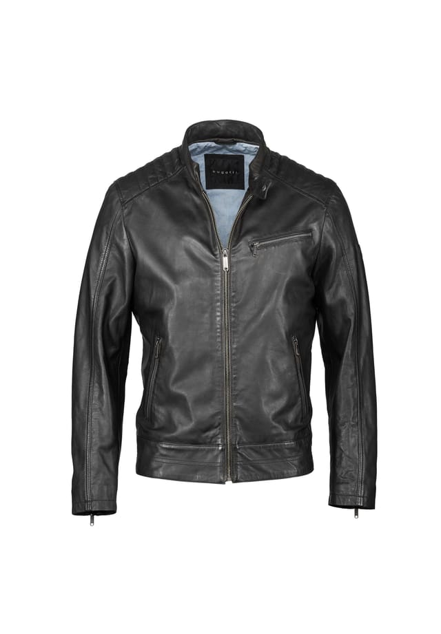 Кожаная куртка budomenico Bugatti, черный
Кожаная куртка budomenico Bugatti, черный