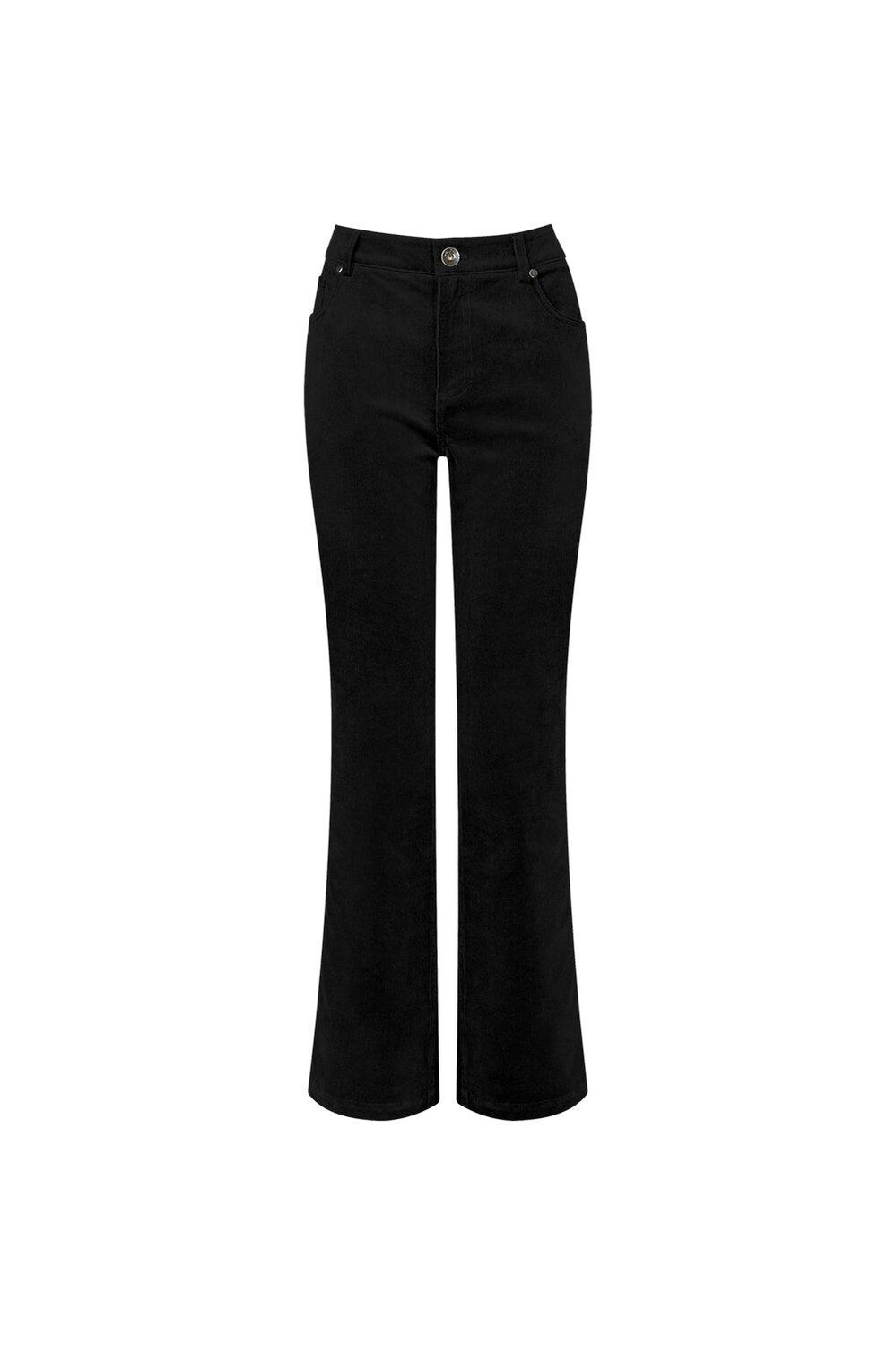 Расклешенные вельветовые брюки Essentials Bootcut Joe Browns, черный 
Расклешенные вельветовые брюки Essentials Bootcut Joe Browns, черный