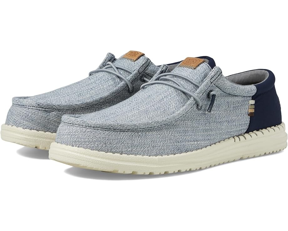 Лоферы Hey Dude Wally Funk Nylon Craft, темно-синий 
Лоферы Hey Dude Wally Funk Nylon Craft, темно-синий