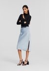 Юбка-карандаш CHARM SOFT SKIRT Karl Lagerfeld, светло-синий
Юбка-карандаш CHARM SOFT SKIRT Karl Lagerfeld, светло-синий