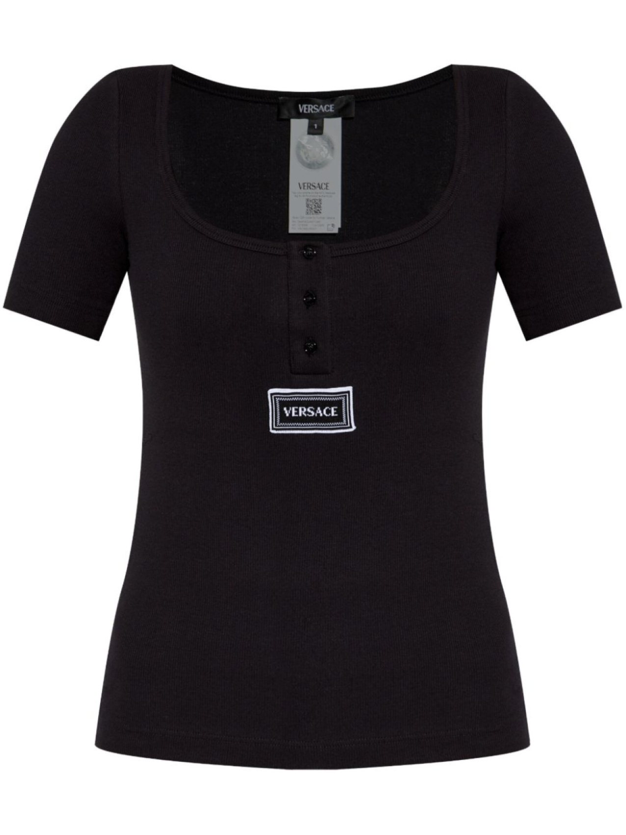 Versace футболка в рубчик, черный
Versace футболка в рубчик, черный