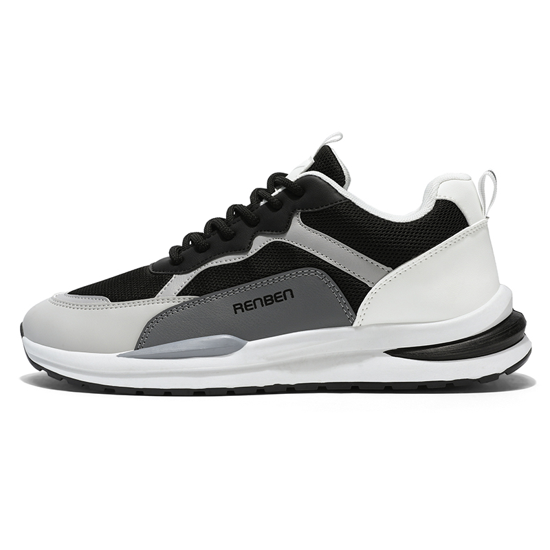 Мужские повседневные кроссовки Low top с амортизацией и дышащим эффектом RENBEN, черный
Мужские повседневные кроссовки Low top с амортизацией и дышащим эффектом RENBEN, черный