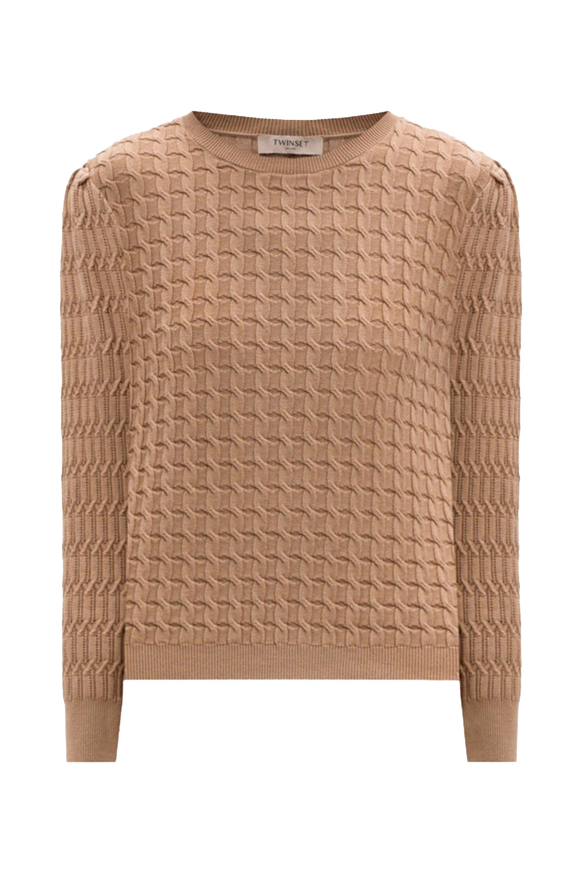Трикотаж Twinset, коричневый
Трикотаж Twinset, коричневый
