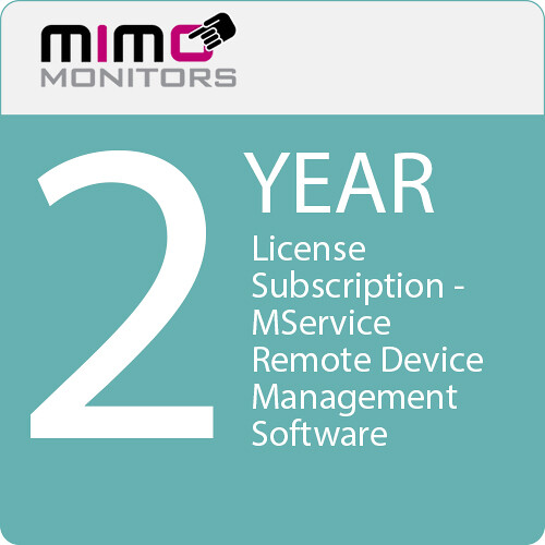 Mimo Monitors License for MService Remote Device MCT-MSERVICE2
Mimo Monitors License for MService Remote Device MCT-MSERVICE2