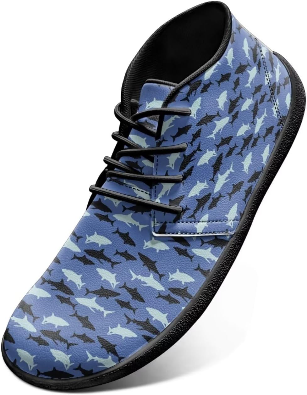 Кроссовки Sharks Design Zero Drop Barefoot - беговые туфли из ПУ-кожи, обувь с прямым контактом с землей для мужчин Watdotory, Sea Life Shark Print
Кроссовки Sharks Design Zero Drop Barefoot - беговые туфли из ПУ-кожи, обувь с прямым контактом с землей для мужчин Watdotory, Sea Life Shark Print