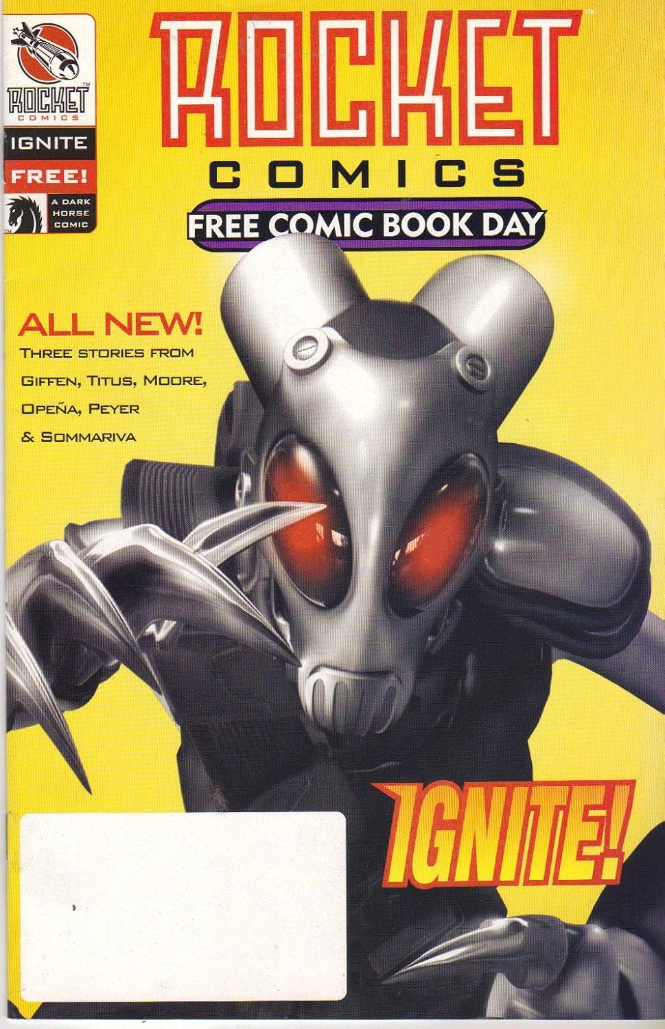 Rocket Comics # 1 (Free Comic Book Day) (Dark Horse Comics)
Rocket Comics # 1 (Free Comic Book Day) (Dark Horse Comics)