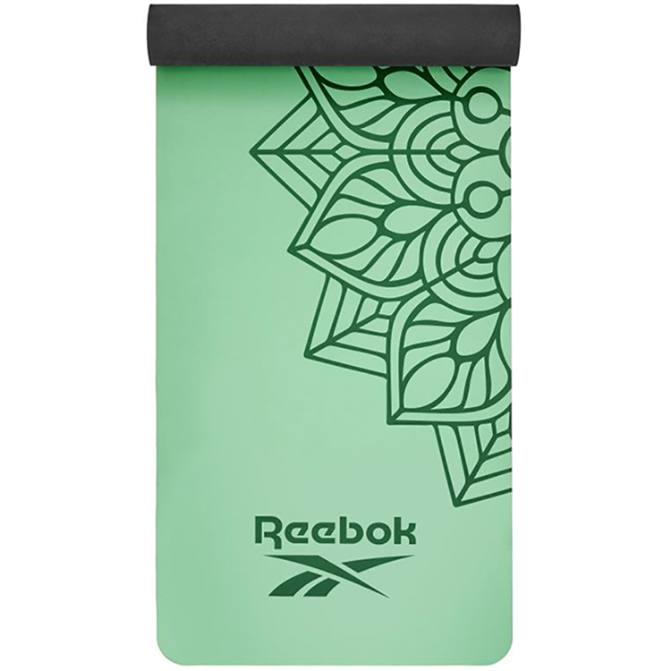 Коврик для йоги Reebok, зеленый mandala
Коврик для йоги Reebok, зеленый mandala