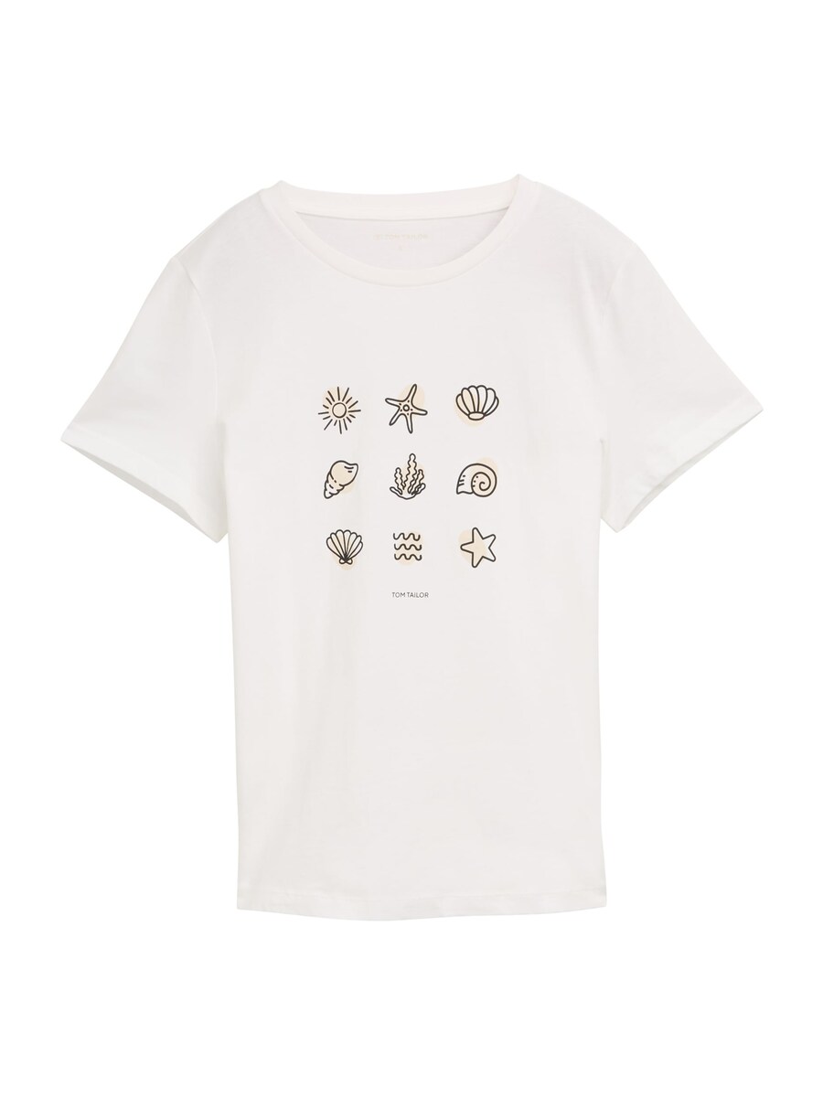 Футболка TOM TAILOR, White
Футболка TOM TAILOR, White