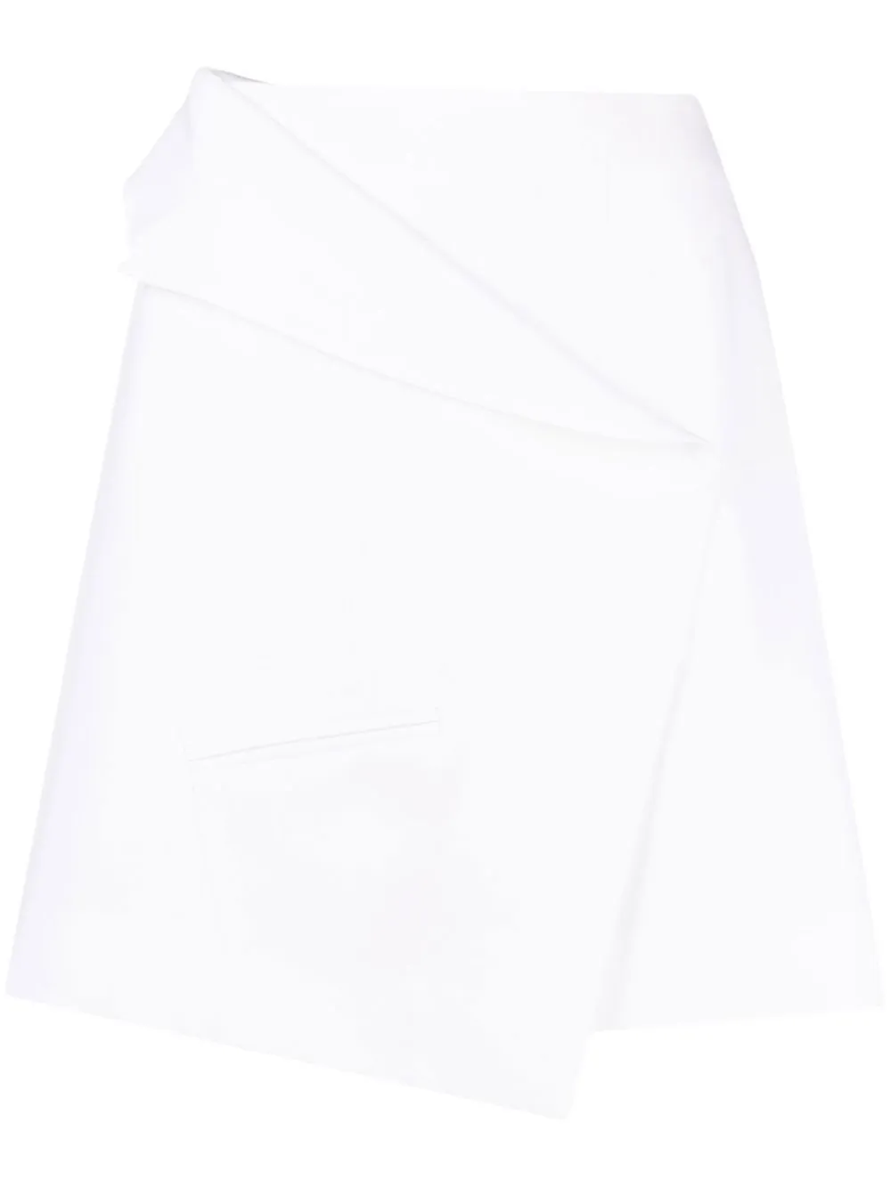 Мини-юбка асимметричного кроя Alexander McQueen, нейтральный
Мини-юбка асимметричного кроя Alexander McQueen, нейтральный