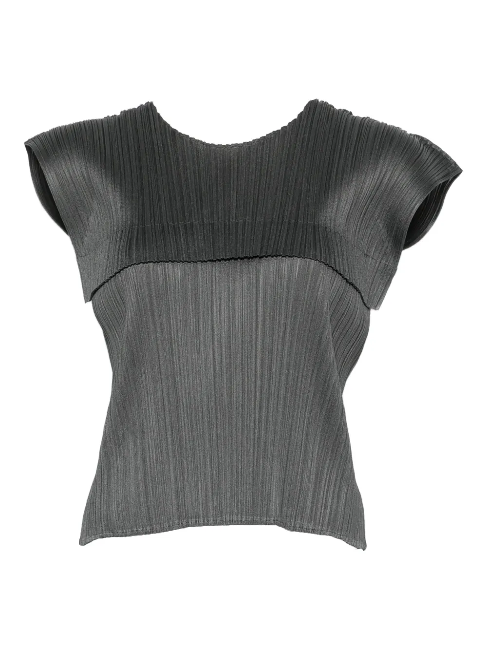 Топ с плиссированной вставкой Pleats Please Issey Miyake, зеленый
Топ с плиссированной вставкой Pleats Please Issey Miyake, зеленый