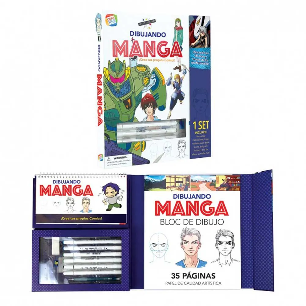 Детская настольная игра Cefa Toys Drawing Manga Petit Picasso, мультиколор
Детская настольная игра Cefa Toys Drawing Manga Petit Picasso, мультиколор
