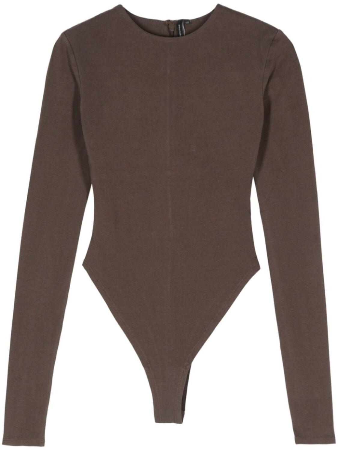 Трикотажное боди с круглым вырезом ENTIRE STUDIOS, коричневый
Трикотажное боди с круглым вырезом ENTIRE STUDIOS, коричневый