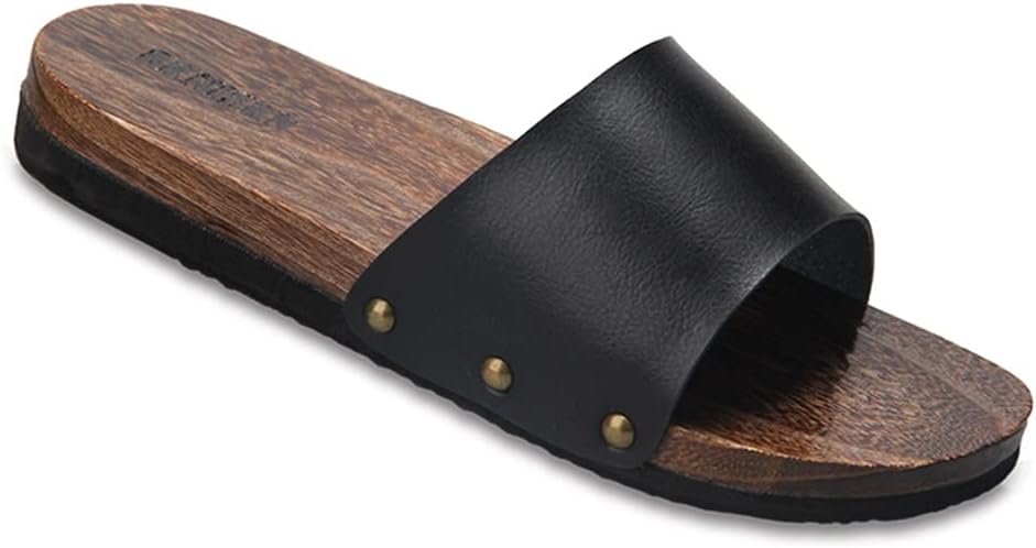 Деревянные сабо YXCKG, шлепанцы с плоской подошвой для улицы, японская традиционная обувь с открытым носком, мужские и женские шлепанцы для летнего пляжа, противоскользящие (Цвет: черный, Размер: EUR42-43)
Деревянные сабо YXCKG, шлепанцы с плоской подошвой для улицы, японская традиционная обувь с открытым носком, мужские и женские шлепанцы для летнего пляжа, противоскользящие (Цвет: черный, Размер: EUR42-43)