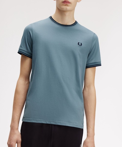 Футболка с двойной отделкой FRED PERRY, синий
Футболка с двойной отделкой FRED PERRY, синий