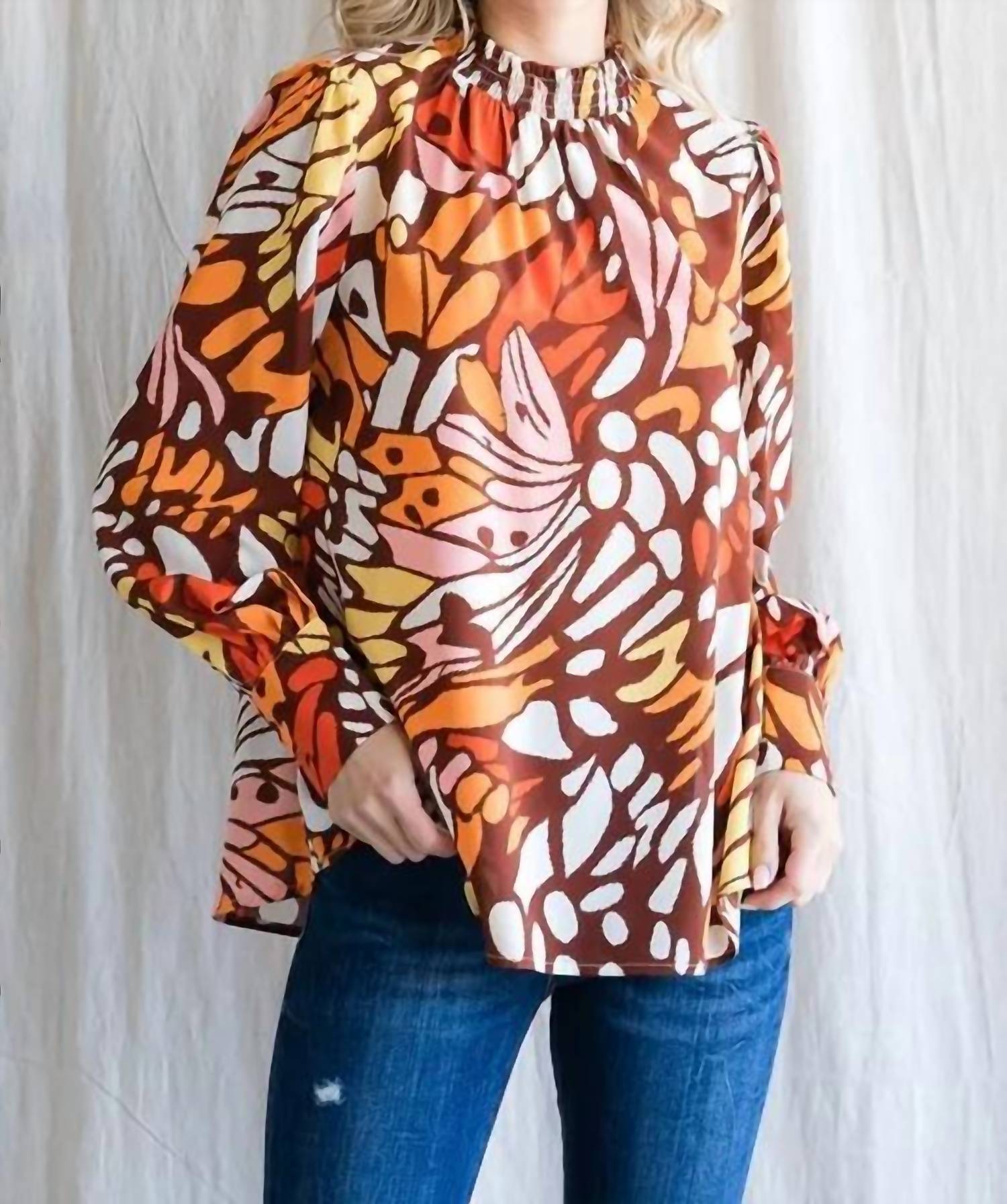 Топ «Вдохновение осени» в цвете «Ириска» Jodifl, цвет toffee
Топ «Вдохновение осени» в цвете «Ириска» Jodifl, цвет toffee