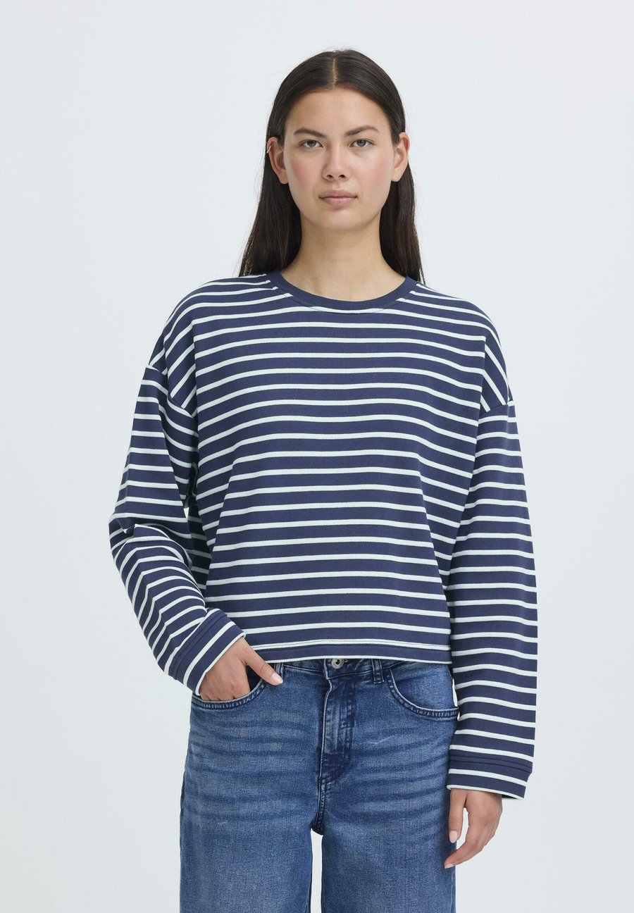 Топ ICHI Long sleeved top, Patriot Blue Stripe/Dark Blue
Топ ICHI Long sleeved top, Patriot Blue Stripe/Dark Blue