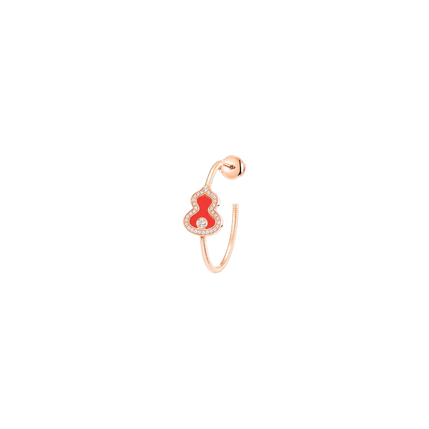 Одинарная серьга вулу из розового золота с бриллиантами и агатом - wu-040-lgher-rgdra Qeelin
Одинарная серьга вулу из розового золота с бриллиантами и агатом - wu-040-lgher-rgdra Qeelin