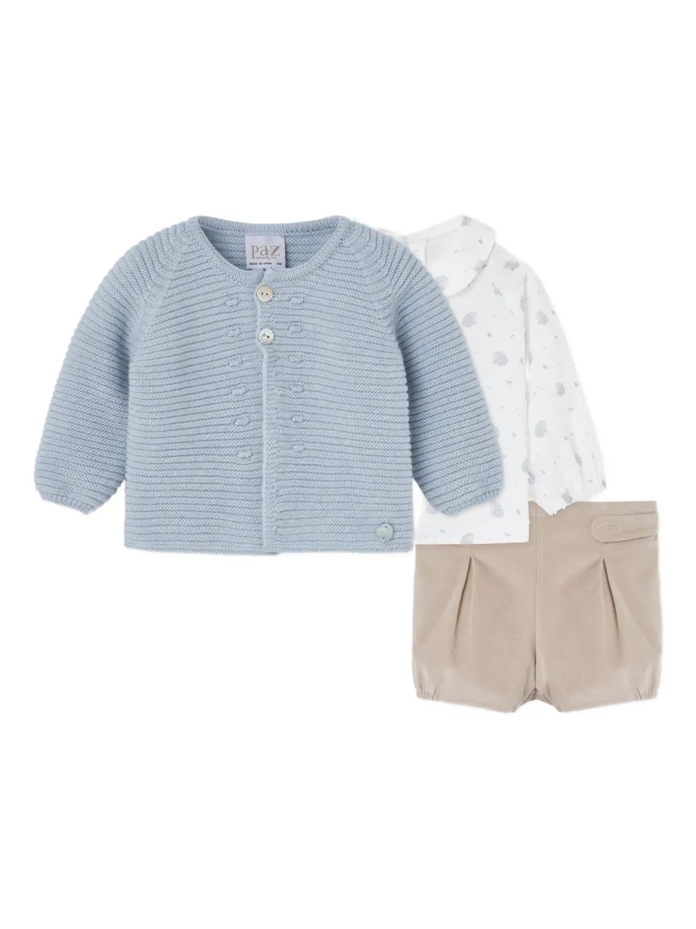 Комплект шорт со складками Paz Rodriguez, нейтральный
Комплект шорт со складками Paz Rodriguez, нейтральный