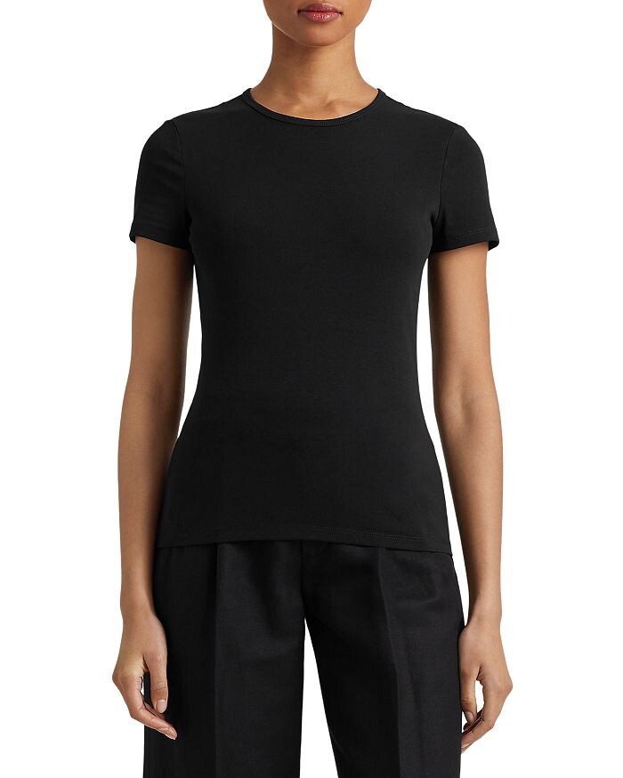 Футболка с круглым вырезом и короткими рукавами Ralph Lauren
Футболка с круглым вырезом и короткими рукавами Ralph Lauren