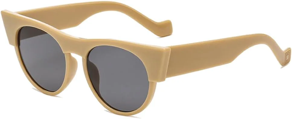 Женские солнцезащитные очки «кошачий глаз» в винтажном стиле, ретро-панк, женские очки, очки «кошачий глаз», защита от ультрафиолета UV400 TYUVIVO, Yellow
Женские солнцезащитные очки «кошачий глаз» в винтажном стиле, ретро-панк, женские очки, очки «кошачий глаз», защита от ультрафиолета UV400 TYUVIVO, Yellow