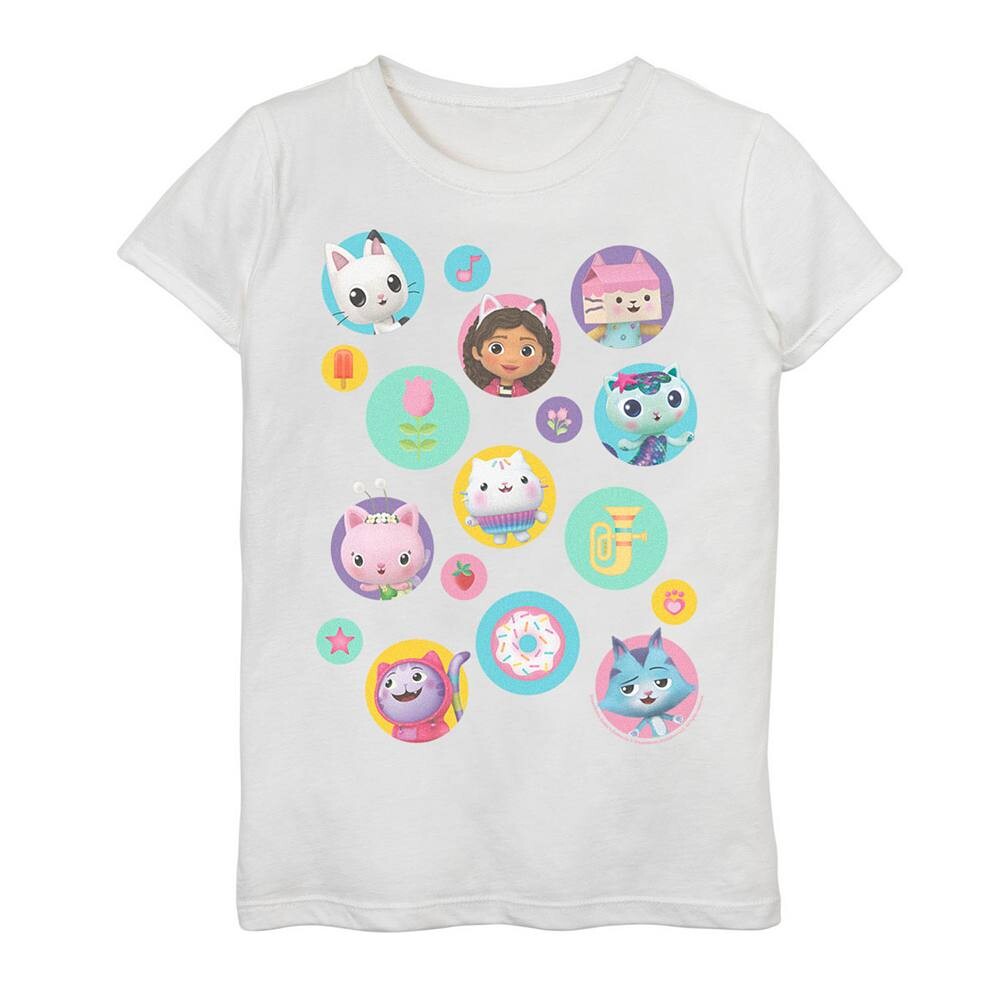 Футболка с рисунком Gabby's Dollhouse Icons для девочек 7–16 лет Licensed Character, белый
Футболка с рисунком Gabby's Dollhouse Icons для девочек 7–16 лет Licensed Character, белый