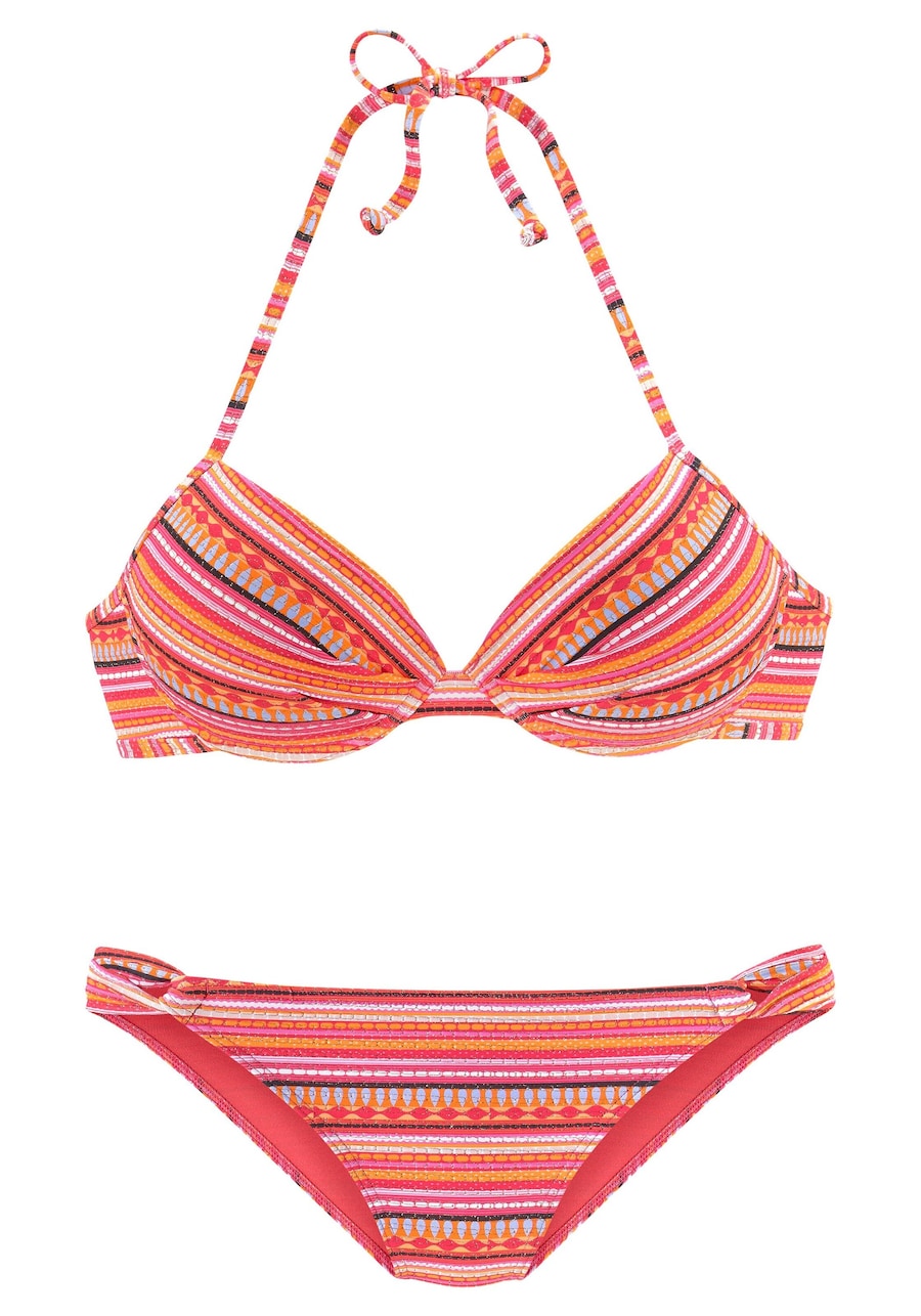 Бикини с пуш-апом LASCANA, оранжевый
Бикини с пуш-апом LASCANA, оранжевый