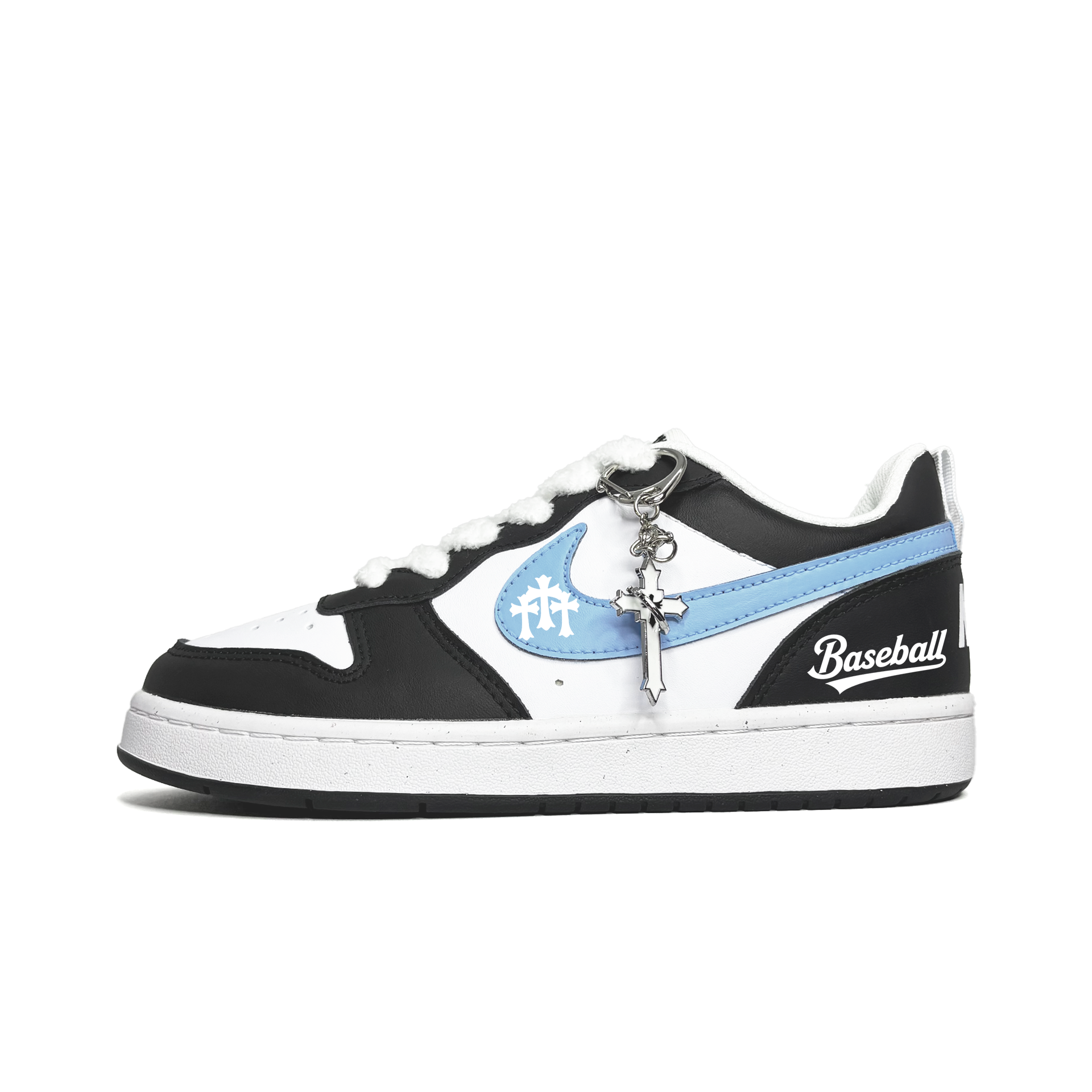 Nike Кроссовки для скейтбординга Court Borough Cross Slip Resistant Abrasion Resistant Low top для детей и подростков синий черный
Nike Кроссовки для скейтбординга Court Borough Cross Slip Resistant Abrasion Resistant Low top для детей и подростков синий черный