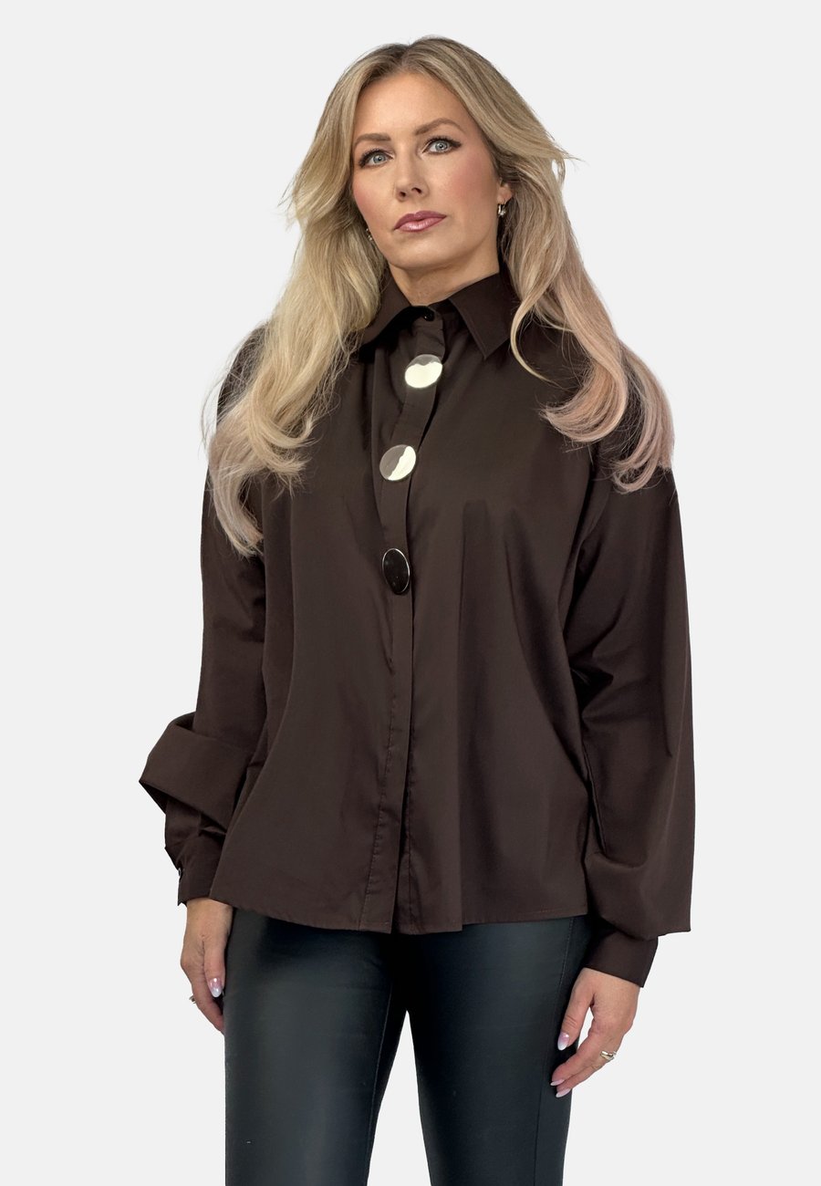 Блуза REGINA FASHION Button-down blouse, Brown
Блуза REGINA FASHION Button-down blouse, Brown