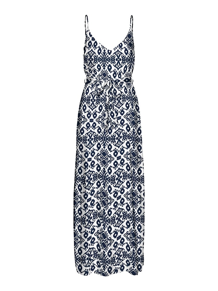 Длинное платье Vero Moda, белый/темно-синий
Длинное платье Vero Moda, белый/темно-синий