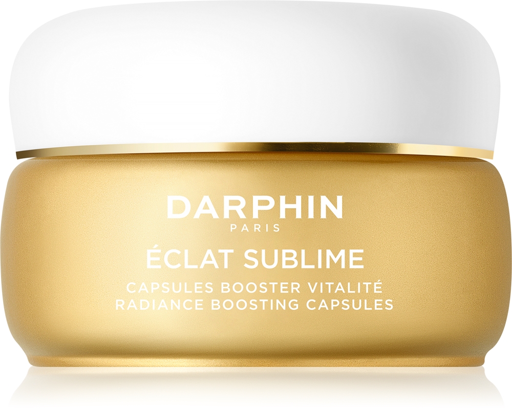 Капсулы Éclat sublime radiance boosting, осветляющий концентрат с витаминами C и E Darphin, 60 cps
Капсулы Éclat sublime radiance boosting, осветляющий концентрат с витаминами C и E Darphin, 60 cps