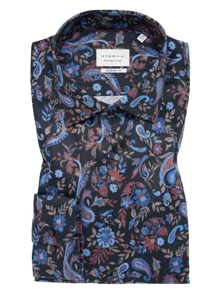 Джинсовая рубашка с длинными рукавами Eterna
Джинсовая рубашка с длинными рукавами Eterna