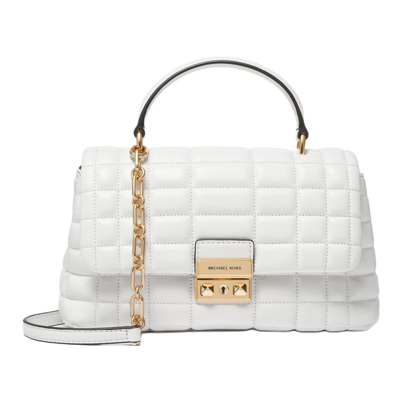 Michael Kors Женская сумка Tribeca из овчины, средний размер, белая
Michael Kors Женская сумка Tribeca из овчины, средний размер, белая