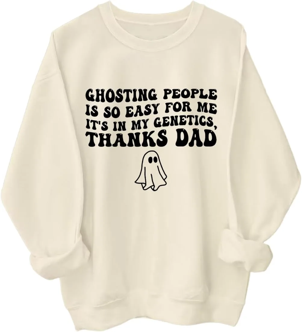 Толстовка с принтом "Ghosting People Is So Easy For Me"
Толстовка с принтом "Ghosting People Is So Easy For Me"